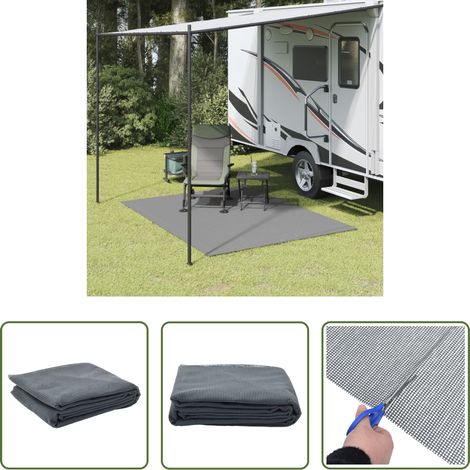 Campingmatte - Zeltteppich Anthrazit 2,5x2 m (1/5)