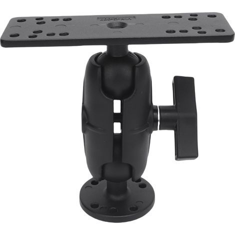Halterung für Fischfinder – Langer Arm mit 38-mm-Aluminium-Kugelgelenk, RAM-kompatibel, T-Bolzen-Befestigung, 9,5 cm Nylonstange (1/5)