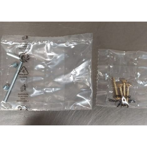 R ACCESSORI X MANIGLIA GOCCIA Q 8 F.Y. ART.1126 ORO LUCIDO