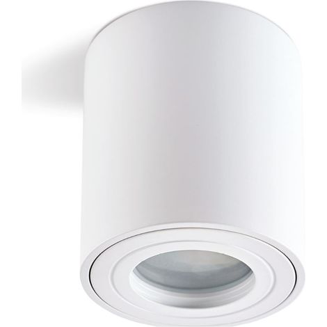 Aufputz-Deckenspot für Badezimmer, weiß, rund, IP44, 1xGU10, 35 W, Aquarius Round, Kobi (1/5)