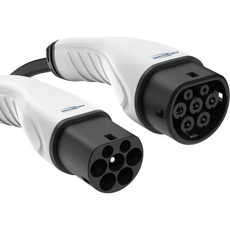 Ansmann 1900-0117 cable de carga para vehículo eléctrico Negro Tipo 2 3 5 m
