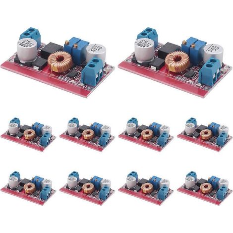 10 Stück XL4015 E1 5A DC zu DC CC CV Lithium-Batterie-Ladeplatine XL4015E1 Einstellbarer Abwärtswandler (1/5)
