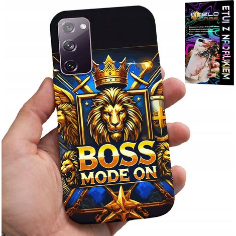 Hülle für Samsung Galaxy S20 Lite – Boss LION MIT KRONE AUF DEM ZIFFERBLATT + Folie (1/5)