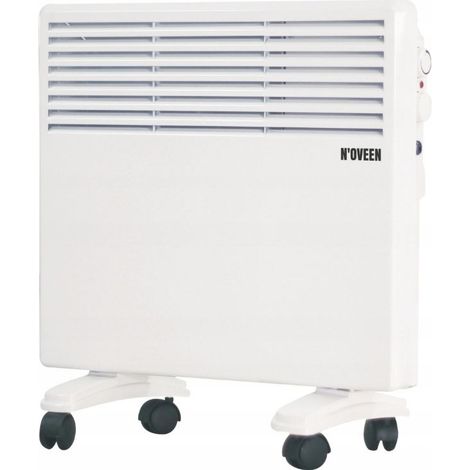 Convecteur électrique portable mural N'OVEEN 1000W avec thermostat CH3350 (1/4)