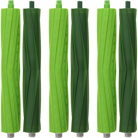 Confezione da 3 rulli di aspirazione compatibili con Roomba E5/i7. Kit di accessori di ricambio per la spazzola centrale E5 E6 i7 i7+ Extractor. Le ricariche includono 3 confezioni in totale. (1/5)