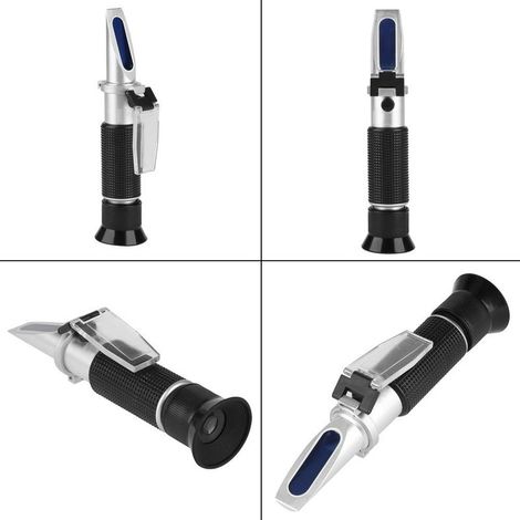 Hidrómetro Medidor de azúcar digital SaltProfessional 0-20% Brix preciso Refractómetro Medidor de azúcar para miel, cerveza y jugo de frutas (1/5)