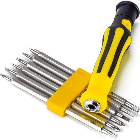 Kit de tournevis multi-embouts 6 en 1 tout en un, tournevis multi-usages, tournevis Philips/Torx (1/5)