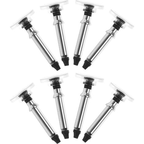 Lot de 8 Embouts de Stylet de Remplacement Haute Précision en Métal et Silicone pour Tablette et Téléphone Pointe de Disque et Embouts Ventouse (1/5)
