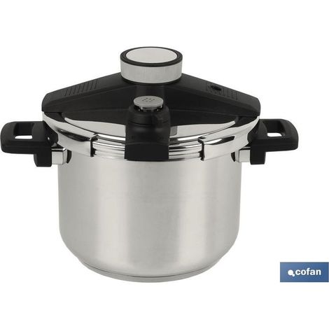 Olla Presión 4l INOX Inducción Modelo Queen