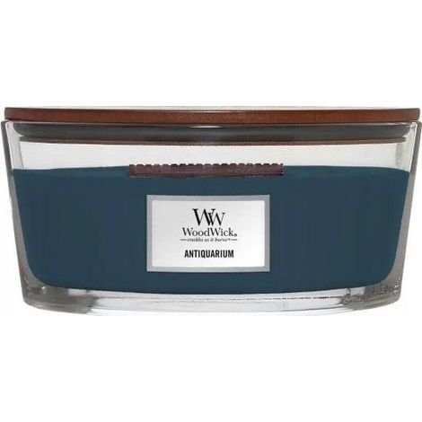 Woodwick Antiquarium Duftkerze Blau Elegant