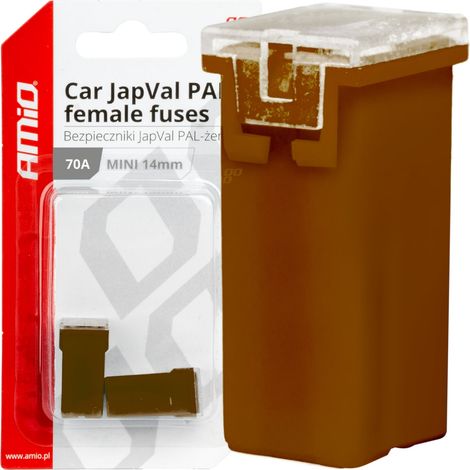 Japval PAL Kfz-Sicherungen (weiblich), 2 Stück, 70 A, amio-03441 (1/3)