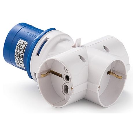 ADAPTATEUR INDUSTRIEL-DOMESTIQUE MULTI - 16 A