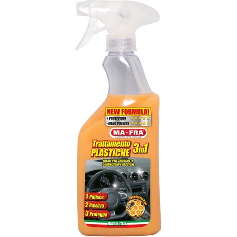 Trattamento 3in1 per plastiche auto pulizia e protezione 500 ml (1/5)