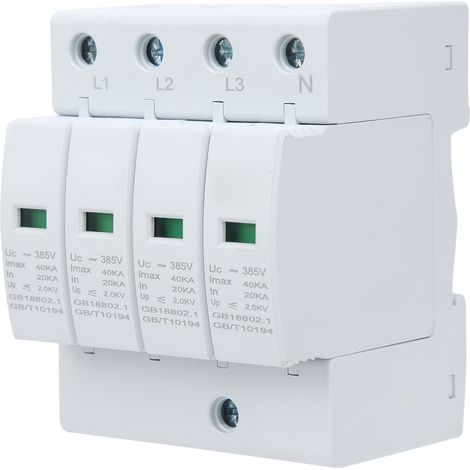 Parafoudre Haute Isolation 4P pour Équipements Électriques - Protection Anti-Foudre et Surtension (1/5)