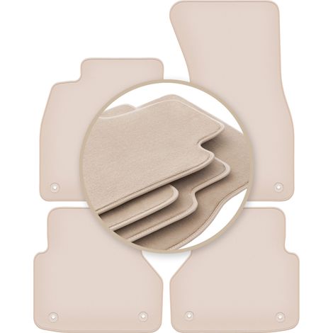 Alfombrillas beige premium para: Audi A7 C8 Sportback 2018- (1/5)