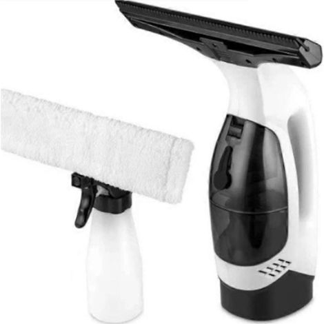 Nettoyeur de vitres sans fil avec réservoir d'eau de 150 ml, rechargeable et efficace pour la maison et la voiture. (1/5)