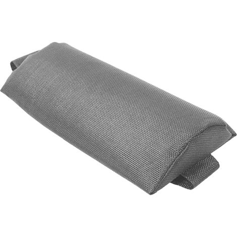Cojín universal para tumbona de jardín whiteswan con elástico gris (1/5)