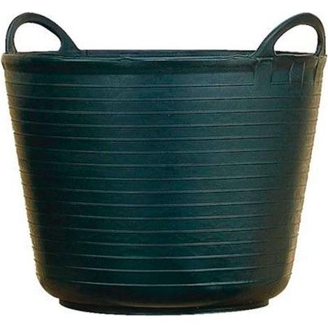 CAPAZO PLASTICO NEGRO DOS ASAS 26lt CAP26 PLASVIDAVI
