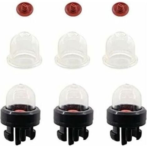Lot de 3 Pompes d'Amorçage pour Tronçonneuses Stihl FS38, FS40, FS45, FS50, FS55, FS75, FS80, FS85, Compatible avec les Marques Ryobi, McCulloch et Husqvarna. (1/5)