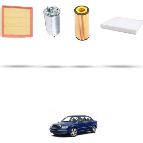 Kit tagliando 4 filtri compatibile con Skoda Superb I (3U) 2.0 TDI 103kw Dal 2005 (1/5)