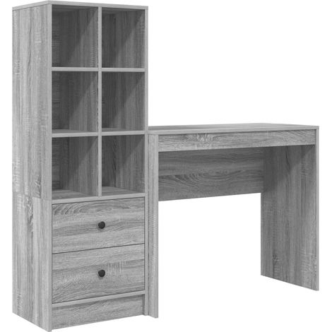 Maison Exclusive - Schreibtisch mit Schubladen mit Regal 2 pcs Gr