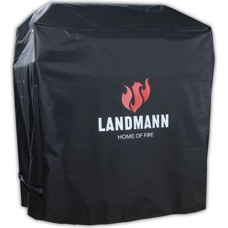 Landmann Copertura per barbecue, in PVC, resistente alle intemperie, per barbecue, protezione dalle intemperie, resistente alle intemperie, 100 x 60 x 120 cm (1/5)