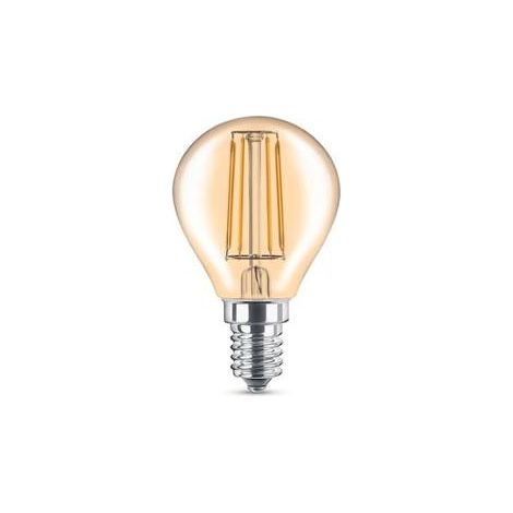LAMPADINA LED SFERA E14 4W 2700K VINTAGE.