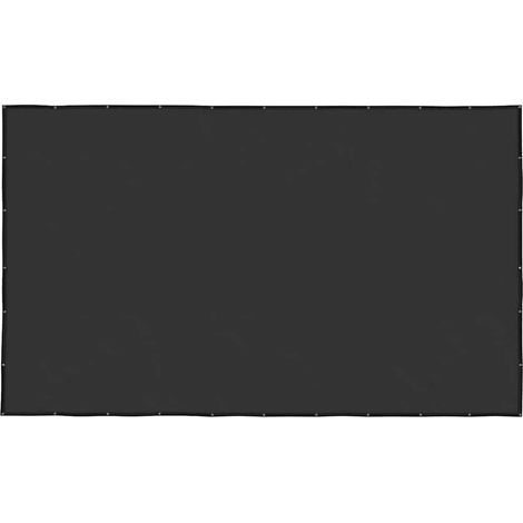 Filet de conteneur PEHD 3 x 5 m Noir CFW75572 (1/5)
