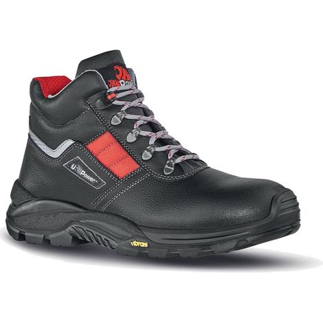 Calzado de seguridad U-Power Gravel S3 HRO CI SRC RS - 42 (EU) - Negro (1/2)