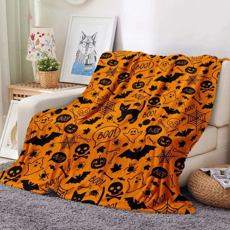 Couverture polaire moelleuse, grande taille (180 x 200 cm), jeté de canapé en flanelle, douce et légère, idéale pour la chambre, le salon, le canapé, les voyages et le camping. (1/5)