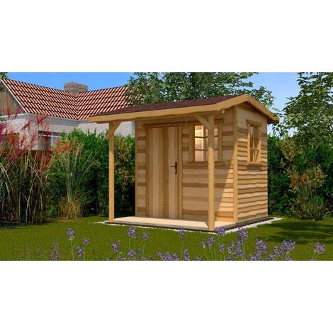 Gartenhaus Spielgeräte 820 Gr.1, natur B 250xT 180 cm (1/3)