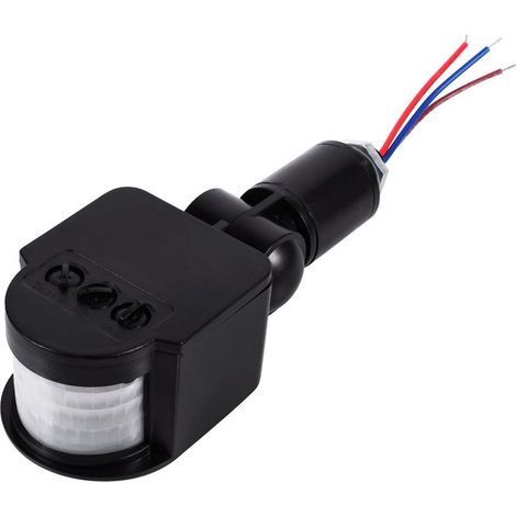 Remplacement Capteur De Projecteur De Sécurité De Mouvement, 90250V LED Détecteur De Capteur De Mouvement Du Corps Humain Infrarouge Infrarouge De Sécurité Extérieure Commutateur. (1/5)