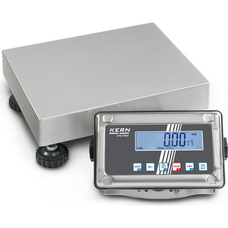 Kern - Balance plateforme avec afficheur 5g à 15 Kg plateau 400x300x130mm - SFE10K-3LNM