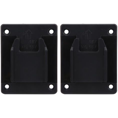 QORVA-Lot de 2 supports muraux pour outils électriques Milwaukee M18 18 V/20 V (1/5)
