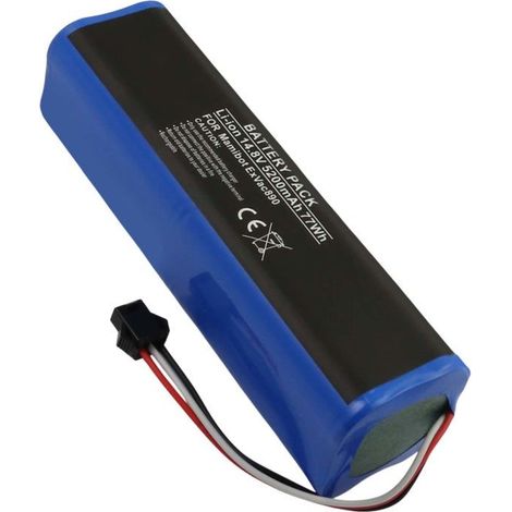 Batterie Li-ion - AVIZAR - Mamibot ExVac 890 - 14.8V - 5200mAh - Rechargeable Bleu (1/4)