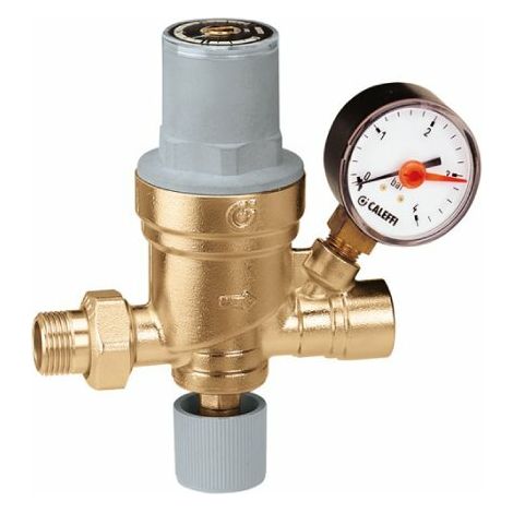 Caleffi Gruppo di riempimento automatico pretarabile con Manometro  553640 (1/4)