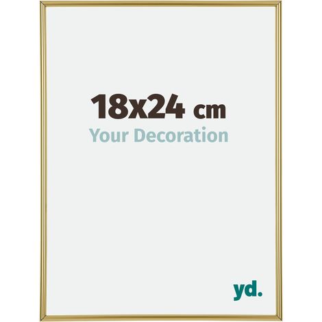 yd. - Cadre photo 18x24 - Or - Plastique - Annecy (1/5)