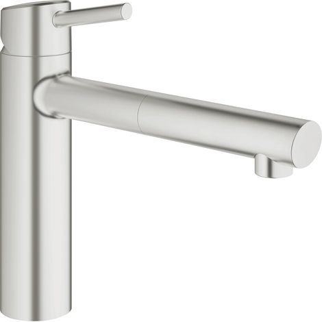 Mezclador monomando de fregadero Grohe Concetto, proyección (1/2)