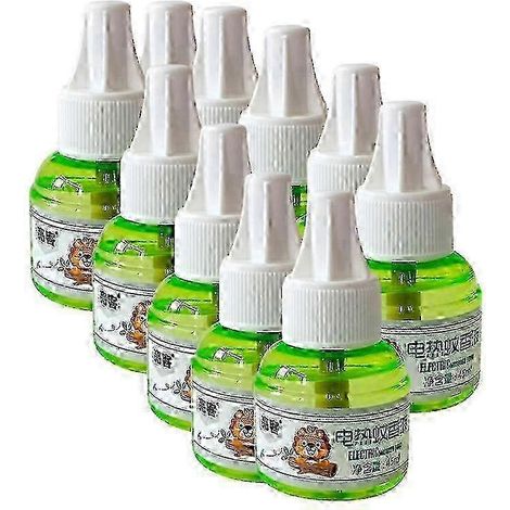10 recharges de liquide inodore pour diffuseur anti-moustiques électrique, outil de lutte contre les insectes nuisibles (1/5)