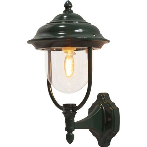 Konstsmide Parma Applique d'extérieur Lanterne Classique Verte, IP43 (1/3)
