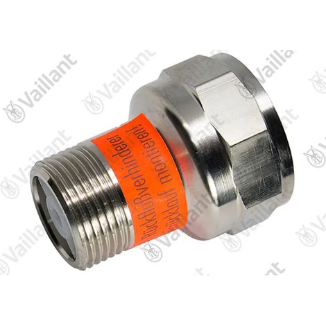 VAILLANT Riduttore, 1-G 3/4 Valvola di non ritorno VIH CQ 120+150 u.w. Vaillant-Nr. , 083645