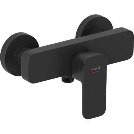Kludi Renon - Grifo de ducha, negro mate 428313975