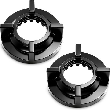 écrous de fixation de robinet en plastique ABS 1/2 pouce pour robinet de lavabo de cuisine (remplacement) (1/5)