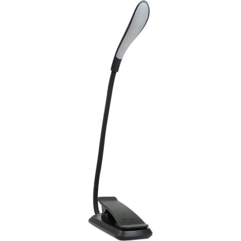 Lampe de Lecture à Pince LED USB 600 mAh en ABS, Col Cygne (1/5)