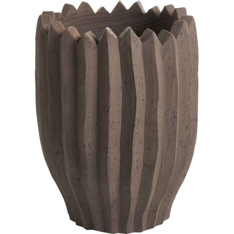 Blumenkübel ATTERSEE 33 cm Dunkelbraun (1/5)