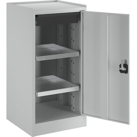 eurokraft pro, Armoire à outils, 1 tiroir, 2 tablettes, porte