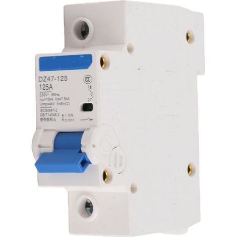 Disjoncteur à air 230 V DZ47-125 1P Disjoncteur miniature (125 A) (1/5)