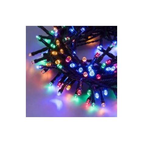 Lichterkette Giocoplast 200 LED bunt 8 Meter lang
