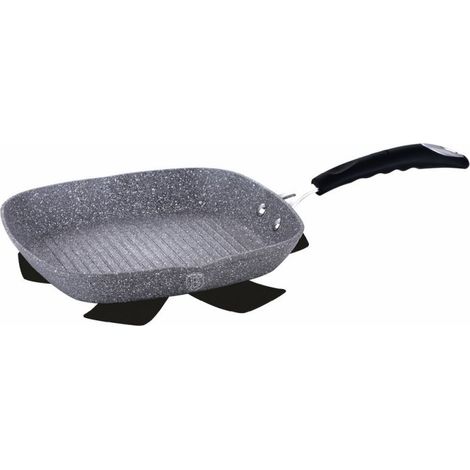 Patelnia grillowa granitowa berlinger haus 28cm BH-1163 toque de piedra (1/2)