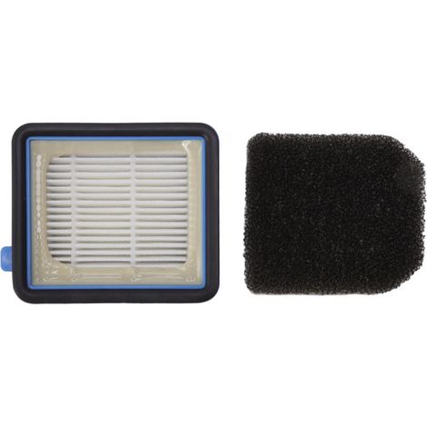 Staubsaugerfilter-Set mit Ersatzfiltermatten für AEG QX6 QX7 QX8 - 2 Filter + 2 ABS-Pads (1/4)